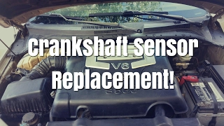 2003-2006 Kia Sorento Crankshaft Sensor Replacement!