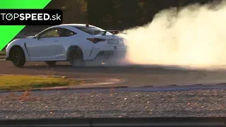 Test Lexus RC-F track edition - auto pre film tokio drift