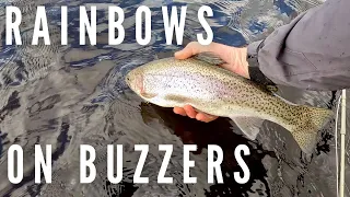 Spring buzzer fishing for Rainbow Trout