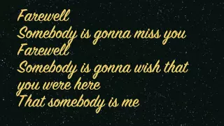 Rihanna - Farewell (Lyrics on screen) HD