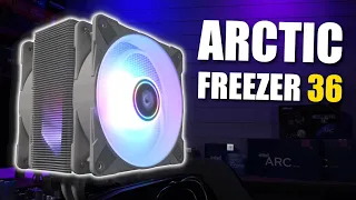 Arctic has a new CPU cooler and it’s really good…. Arctic Freezer 36.