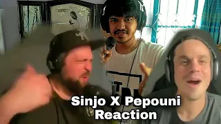 Pepouni and Sinjo Reaction to Pyro - GBB21 wildcard reaction