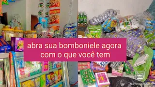 não precisa de muito para iniciar uma bomboniere qual o valor colocar tem que alugar um ponto?