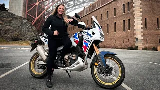 I guess I'm a HONDA girl now?! Africa Twin DCT!