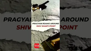 ISRO's Spectacular Chandrayaan-3 Update: Pragyan Rover Explores Lunar Marvel at Shiv Shakti Point!