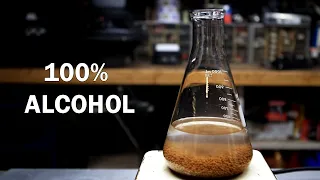 How to make anhydrous ethanol (100% alcohol)