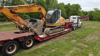 Buying and fixing a lowboy trailer : Centreville 35 ton detachable