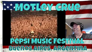 Motley Crue - Pepsi Music Festival - Buenos Aires, Argentina - October 11 2008 -REACTION - insane