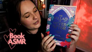 ASMR | My Favourite Book Covers, book tapping, scratching, page turning, tracing, whispering, haul