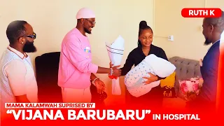 MAMA KALAMWAH surprised by VIJANA BAUBARU in hospital || RUTH K and BESTIE mulamwah ♥️♥️