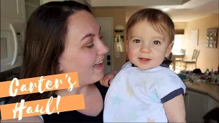 Carter's Haul | Day in the life of SAHM