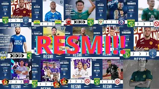 Berita Terbaru RESMI Hari Ini Kejutan Di Bursa Transfer Bri Liga 1 Di Putaran Kedua #briliga1