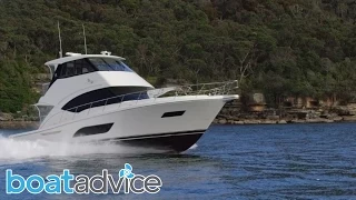 Riviera 57 Enclosed Flybridge World Debut