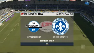 FIFA 21 | SC Paderborn 07 vs SV Darmstadt 98 - Germany 2.Bundesliga | 05/03/2021 | 1080p 60FPS
