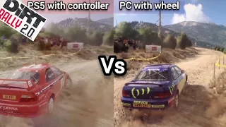 Dirt Rally 2.0: Controller vs wheel