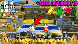 Franklin & Shinchan LUCKY BILLIONAIRE BUY CAR FOR Showroom In GTA5
