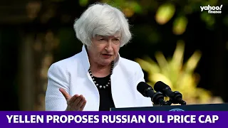 Janet Yellen proposes a price cap on Russian oil