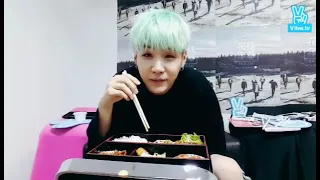 [ENGSUB] BTS Live Min Yoongi Eating on Stage Live    {Full}