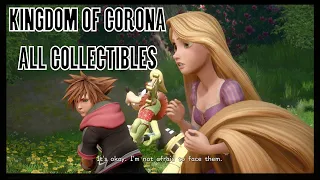 Kingdom Hearts 3 Kingdom of Corona All Collectibles KH3 Treasures Lucky Emblems Classic Kingdom Game