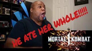 MORTAL KOMBAT 1 - Official Banished Trailer Reaction and it's brutal as hell!!!