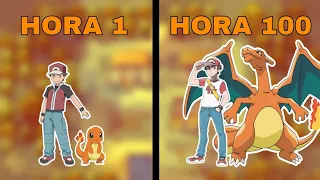 Eu Passei 100 HORAS no POKÉMON FIRE RED!!! 🔥🔴