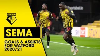 KEN SEMA | GOALS & ASSISTS FOR WATFORD 2020/21