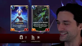 Discover the Unknown! Chemtech Dragon and Sandseer Combo | WILD CARDS | Legends of Runeterra