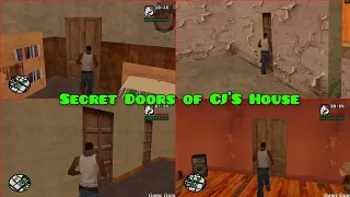 GTA San Andreas - Unknown Doors - Secret Doors in CJ's House! (Hidden Places) - Interesting Things |