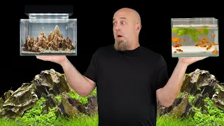 Amazing Ideas For Small Aquariums, Fish Tank Set Up