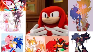 (read the description) Knuckles rates Sonic ships