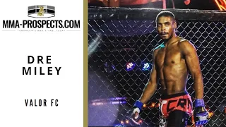 Dre Miley out to prove he's more than just a story at Valor FC 80