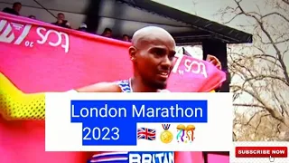 The last London Marathon I Sir Mo Farah 🇬🇧🎊🛶 I Inspiring a generation