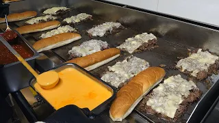 American Philadelphia Cheesesteak Hot Dog