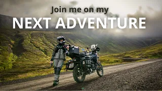 An EPIC solo motorcycle adventure on ICELAND