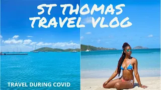 ST THOMAS US VIRGIN ISLANDS TRAVEL VLOG 🏝 | TRAVEL DURING COVID ✈️ | SOSO MODELS