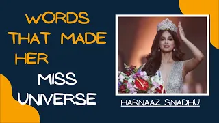 Harnaaz Sandhu Surprised Steve Harvey with her Words!