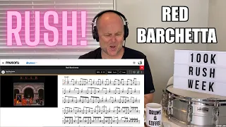 Drum Teacher Reacts: RUSH | 'Red Barchetta' | (Moving Pictures 1981 Track 2)