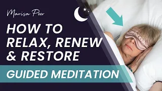 Guided Meditation BEFORE SLEEP - Relax & Let Go Of The Day | Marisa Peer
