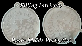 #371 How To Fill Detailed Resin Molds Perfectly On Sea Life Sun Catchers/Ornaments