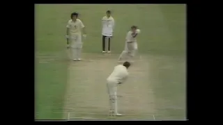 RAY ILLINGWORTH lbw BOB MASSIE 30 ENGLAND v AUSTRALIA 2nd TEST MATCH DAY 2 LORD'S JUNE 23 1972