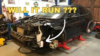 WILL IT RUN ??? REBUILDING A WRECKED 2023 VW TAIGO PART 4