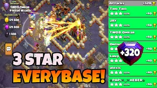 +320 OverPowered Spam Army🔴ROOT RIDER Spam With Overgrowth Spells🔴Th16 Attack Strategy🔴ClashOfClans🔴