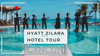 Hyatt Zilara Cancun Review and Hotel and food tour - All Inclusive - Adults only resort.