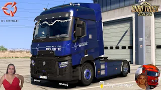Euro Truck Simulator 2 (1.50) Renault E TechT Tuning Parts v1.0 By HishamGT5 + DLC's & Mods