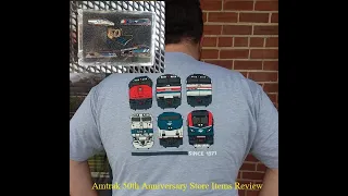 Amtrak 50th Anniversary Products Review