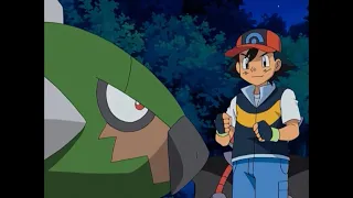 Paul’s Torterra gives Ash’s Grotle some battling tips