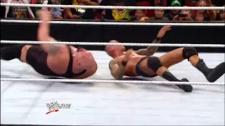 Randy Orton RKO Big Show 8/6/2012