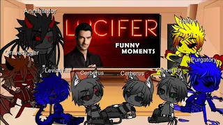 Demons react to Lucifer Morningstar [VOICED!]