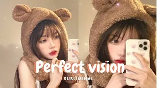 Идеальное зрение [саблиминал] ﾟ.*･｡ﾟPerfect vision [subliminal]