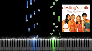 Destiny's Child - Say My Name Piano Tutorial